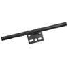 FSFY Metal Steel Front Rear Short Mount Turn Signal Light Tube Bar Bracket for HONDA for Kawasaki for Yamaha for Suzuki for Harley bikes for Touring Chopper Custom Applications, Black view 1