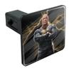 GRAPHICS & MORE Black Adam Tow Trailer Hitch Cover Plug Insert view 1