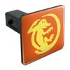 GRAPHICS & MORE Hidden Temple Orange Iguanas Tow Trailer Hitch Cover Plug Insert view 1