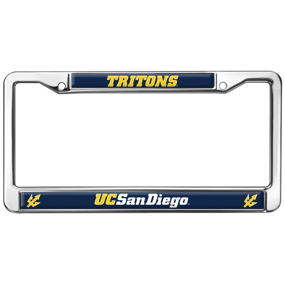 UC San Diego Tritons Design Full Size Standard License Plate Metal Frame