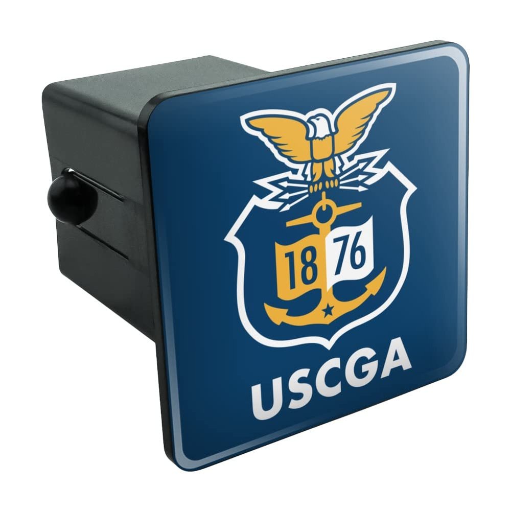 GRAPHICS & MORE U.S. Coast Guard Academy Official Bears Logo Tow Trailer Hitch Cover Plug Insert