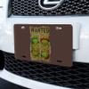 GRAPHICS & MORE TMNT Most Wanted Novelty Metal Vanity Tag License Plate view 2