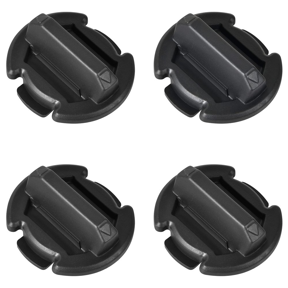 SAUTVS Durable Twist Floor Drain Plugs for Polaris RZR/General, Body Rocker Panels Trap Seal Plug for Polaris RZR 900 1000 XP 4 Turbo RS1 4P S4 General 2014-2021 Accessories (4PCS)
