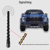 Middrivr Black Carbon Fiber Spiral Bending Antenna, 7.7 Inch Universal Car Spiral Antenna for F150 Wrangler GMC Chevy Jeep view 3