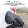 Septpenta EV Plug Cover, Weatherproof Prevent Sun, All Weather Protection, Tightening Port Design, Magnetic Strip Fully Adsorbed Body, Outdoor Electric Car Charging Port Cover view 2