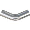 KOTVTM 2" (51mm) OD 45 Degree Aluminum Elbow Pipe Intercooler Pipe Air Intake Tube, 1.5D Radius, Aluminum Alloy Tube High polished view 1