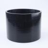 AC PERFORMANCE ID 5" (127mm) Straight Coupler, Length 4" (100mm), 4-Ply Reinforced, Universal Automotive Pure Silicone Hose, Black view 1