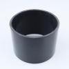 AC PERFORMANCE ID 5" (127mm) Straight Coupler, Length 4" (100mm), 4-Ply Reinforced, Universal Automotive Pure Silicone Hose, Black view 3