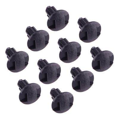 beler 10pcs Nylon Trunk Luggage Compartment Clip Trim Retainer Fastener 90467-08186 Fit for Toyota Lexus