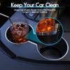 Amooca Car Cup Coaster Universal Automotive Waterproof Non-Slip Cup Holders Sift-Proof Spill Holder Car Interior Accessories 2 Pack Black view 4