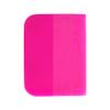 4 Inch Pink Anti-Scratch TPU Rubber Squeegee PPF Vinyl Scraper for Paint Protection Film, Car Tinting, Window Cleaning (Pink Square) view 1
