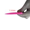 4 Inch Pink Anti-Scratch TPU Rubber Squeegee PPF Vinyl Scraper for Paint Protection Film, Car Tinting, Window Cleaning (Pink Square) view 3