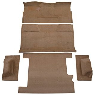 Replacement Auto Carpet Floor Liner - Molded Cutpile - fits 1974-1974 Chevrolet C20 Suburban 2WD Automatic Complete (Dove Gray)