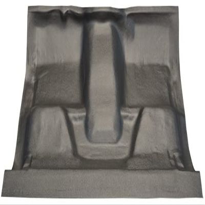 Molded Vinyl Replacement Auto Carpet Floor Liner - - fits 1973-1974 GMC C15/C1500 Pickup Regular Cab 2WD Automatic 400 Trans Column Shift (Black)