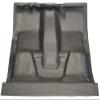Molded Vinyl Replacement Auto Carpet Floor Liner - - fits 1973-1974 GMC C15/C1500 Pickup Regular Cab 2WD Automatic 400 Trans Column Shift (Black) view 1