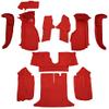 Molded Truvette Replacement Auto Carpet Floor Liner - - fits 1994-1996 Chevrolet Corvette Coupe Complete without Door Panels (Black) view 1