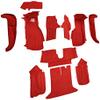 Molded Truvette Replacement Auto Carpet Floor Liner - - fits 1994-1996 Chevrolet Corvette Coupe Complete without Door Panels (Black) view 4