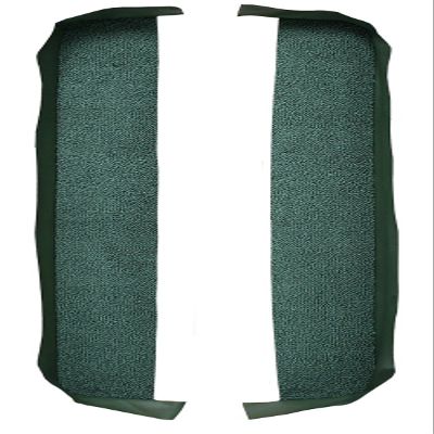 Door Panel Carpet Flooring Die Cut Loop - fits 1968-1972 Pontiac GTO 5 Inch Inserts (Dark Blue)