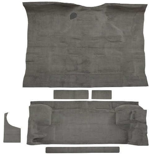 Replacement Auto Carpet Floor Liner - Molded Cutpile - fits 1995-2005 Chevrolet Blazer 4 Door Complete (Taupe)