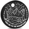 Spare Tire Covers for Trailers Take Me to Mountains Tires for Cars Weatherproof Dust-Proof Universal for Trailer SUV Camp Travel Trailer 12" 13" 14" 15" 16" 17 Inch view 1