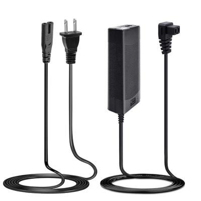 100V-240V AC Adapter for Cooler Refrigerator,AC Power Cord Power Cable for Car Refrigerator,Car Fridge Freezer,Compatible with Other Brands
