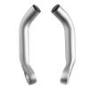 FIFTY-FIFTY Bike Bar Ends, Mountain Bike Handlebar Ends, Aluminium Alloy MTB Bicycle Bar Extender (Brushed Silver) view 2