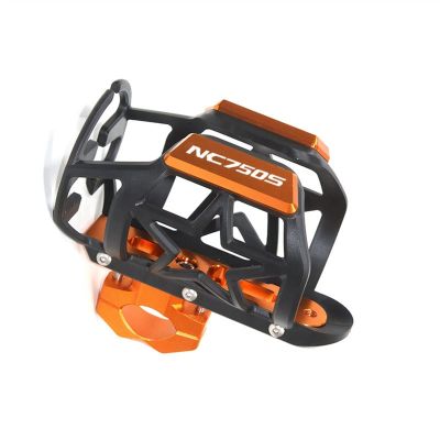 EGEIRA Cup Stand for NC750X NC750S NC 750 X S NC750-X NC750 NC 750 NC750 X S 2005-2023 2022 2021 2020 Motorcycle Beverage Water Bottle Drink Cup Holder Drink Holder (Color : Orange-NC750S)