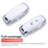 SHANGHONG for Ford Key Fob Cover with Keychain, White view 3