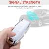 SHANGHONG for Ford Key Fob Cover with Keychain, White view 4