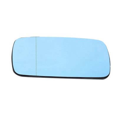 Pilipane 1PCS Wing Door Mirror Glass, Avoid Fog Rear View Mirror Glass, Heated Left/Right Door Side Mirror Glass, Car Rear View Side Door Heated Wing Mirror Glass for E39 E46 Replacement