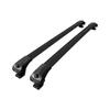Compatible with Dacia Duster (HS) Post-Facelift 2014-2017 ACE-1 Model Car Roof Rack Cross Bar Black Aluminium 2 Bars view 1
