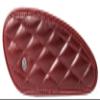 Trip Machine Company Genuine Leather Motorcycle Tank Pad Handcrafted Crunch Leather Tank Protector Premium Aesthetic Upgrade for Motorcycles (Mini Leather Diamond Cherry Red) view 2