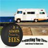 Spare Tire Covers for Trailers Chased by Bees Tires for Cars Weatherproof Dust-Proof Universal for Trailer SUV Camp Travel Trailer 12" 13" 14" 15" 16" 17 Inch view 2