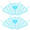 Garneck 2pcs Rear Protective Net Bike Foot Guard Bike Rear Leg Guard Bicycles Toe Guard Bike Rear Wheel Net MTB Bike Net Bike Gadget Electric Plastic Mud view 1