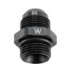 Tepilauda 12AN Male Flare to 12 ORB O Ring Boss Fitting Adapter Aluminum Straight Black view 2