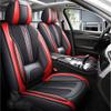 LonYogan Car Seat Cover for Lexus ES330 2004-2006 Leather Front and Rear Split Bench Waterproof 5-Seat Automotive Seat Covers, Easy to Install Standard Black- Red view 2