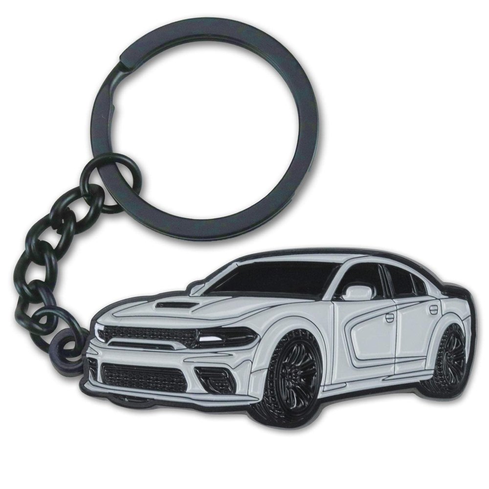 glahorse For Dodge Challenger Dakota Charger SRT Avenger Durango Caravan Keychain,For Challenger Charger 392 Scat Pack,For Dodge Charger Accessories 2015-2022