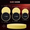 KUIMIT 5" Buffing Polishing Pads, 6Pcs 5.6inch 125mm for 5 Inch Backing Plate, Compound Buffing Sponge Pads and Woolen Pads Cutting Polishing Pad Kit for Car Buffer Polisher (Honeycomb Structure) view 3