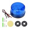 Warning Signal Caution Light,DC9-12V Blue LED Strobe Beacon Emergency Alarm Warning Signal Flashing Light Without Sound view 1