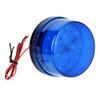 Warning Signal Caution Light,DC9-12V Blue LED Strobe Beacon Emergency Alarm Warning Signal Flashing Light Without Sound view 2