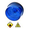 Warning Signal Caution Light,DC9-12V Blue LED Strobe Beacon Emergency Alarm Warning Signal Flashing Light Without Sound view 4
