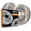 Brake X Rear Brake Rotors Kit Replacement for 2010 HYUNDAI GENESIS | Advanced X Disc Rotors view 1