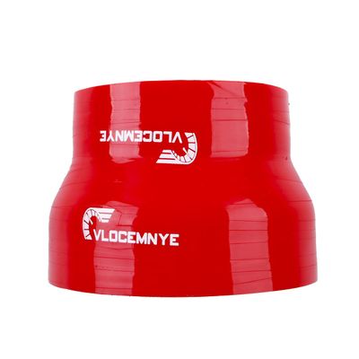 VLOCEMNYE Silicone Straight Coupler Hose,ID 3"(76mm)-3 1/2"(89mm) inch,Length 3 inch(76mm),4-Ply (5.4mm) Reinforced Turbo/Intercooler/Intake Piping Coupler Industrial Hydraulic Hoses Red