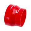 VLOCEMNYE Silicone Straight Coupler Hose,ID 3"(76mm)-3 1/2"(89mm) inch,Length 3 inch(76mm),4-Ply (5.4mm) Reinforced Turbo/Intercooler/Intake Piping Coupler Industrial Hydraulic Hoses Red view 4