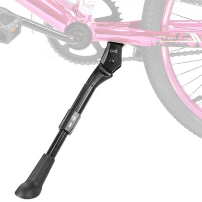 Lumintrail Center Mount Bike Kickstand/Kick Stand for Kids Bike - Fits 18, 20 & 22 Inch Bikes - Sturdy & Easy to Install Bicycle/Mountain/Road/BMX/Cruiser - Child Kickstand