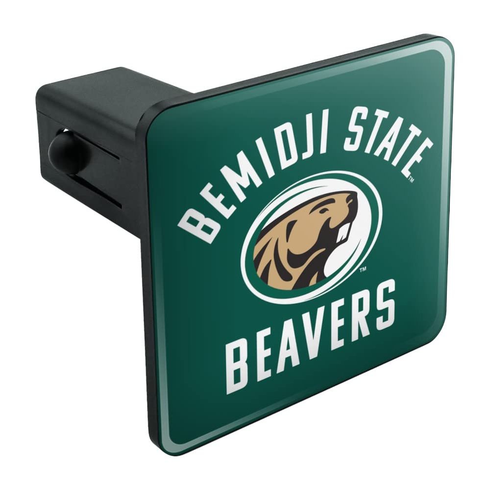 Bemidji State University Beavers Tow Trailer Hitch Cover Plug Insert 1.25"