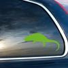 Dark Spark Decals Cape Dwarf Chameleon Silhouette 7 inch Lime Indoor Outdoor Vinyl Decal view 2
