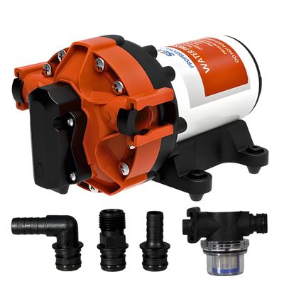 SEAFLO 56A Series Variable Speed Smart Water Pressure Pump 12V DC, 5.0 GPM, 70 PSI, Self-Priming, Constant Pressure, For Rv/Yacht/Boat/Camper, NSF, CE & Rohs Certified, UL Listed, 4-Year Warranty