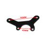 USTPO Motorcycle Oil Cooler Cooling Radiator Engine Kit Universal for CRF XR KLX 50 70 90 110 125 140cc SSR Taotao Coolster Kayo Dirt Pit Bike ATV Black view 4