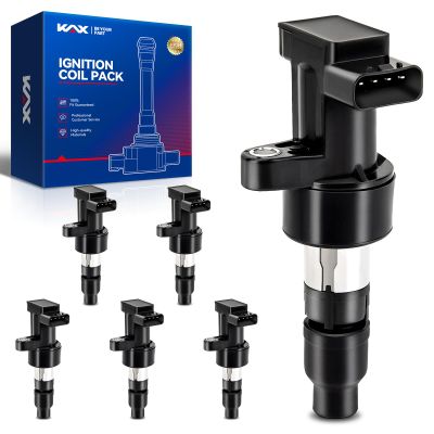 UF435 Ignition Coil,KAX 6 Packs Ignition Coil Compatible with Jaguar S-Type X-Type Replacement for UF435 C1402
